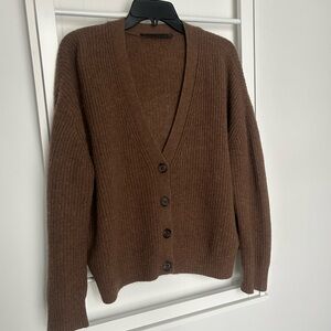 Jenni Kayne Brown Cardigan XS